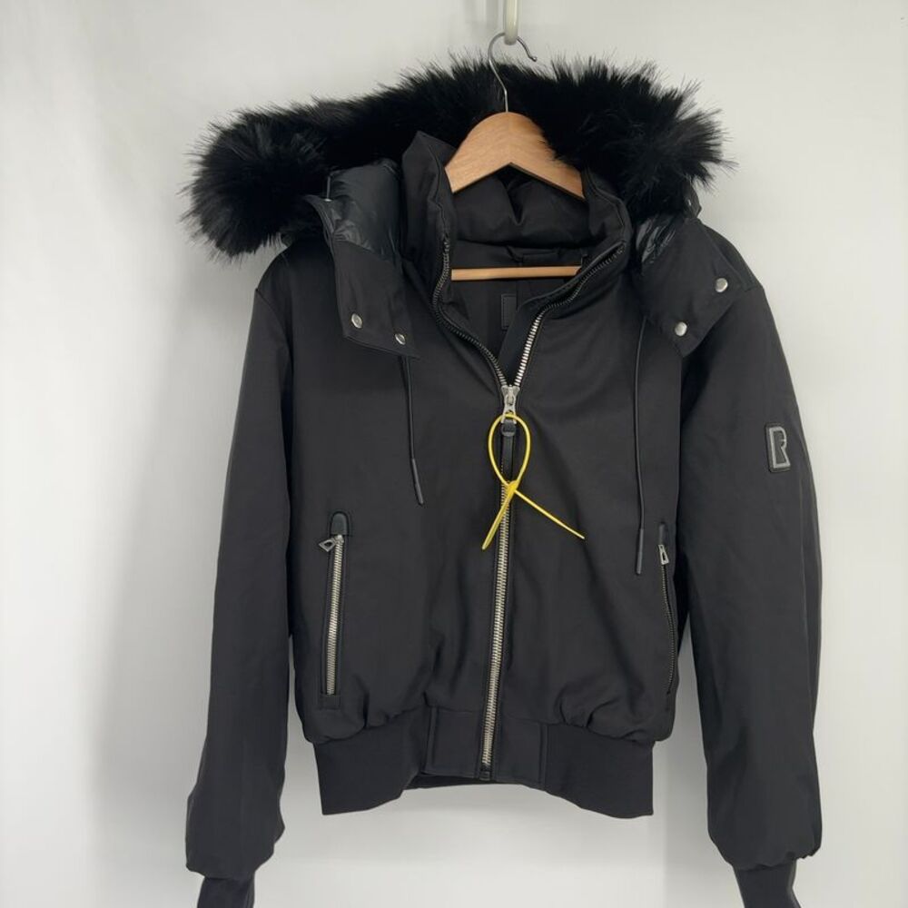 Maude Bomber Jacket in Black